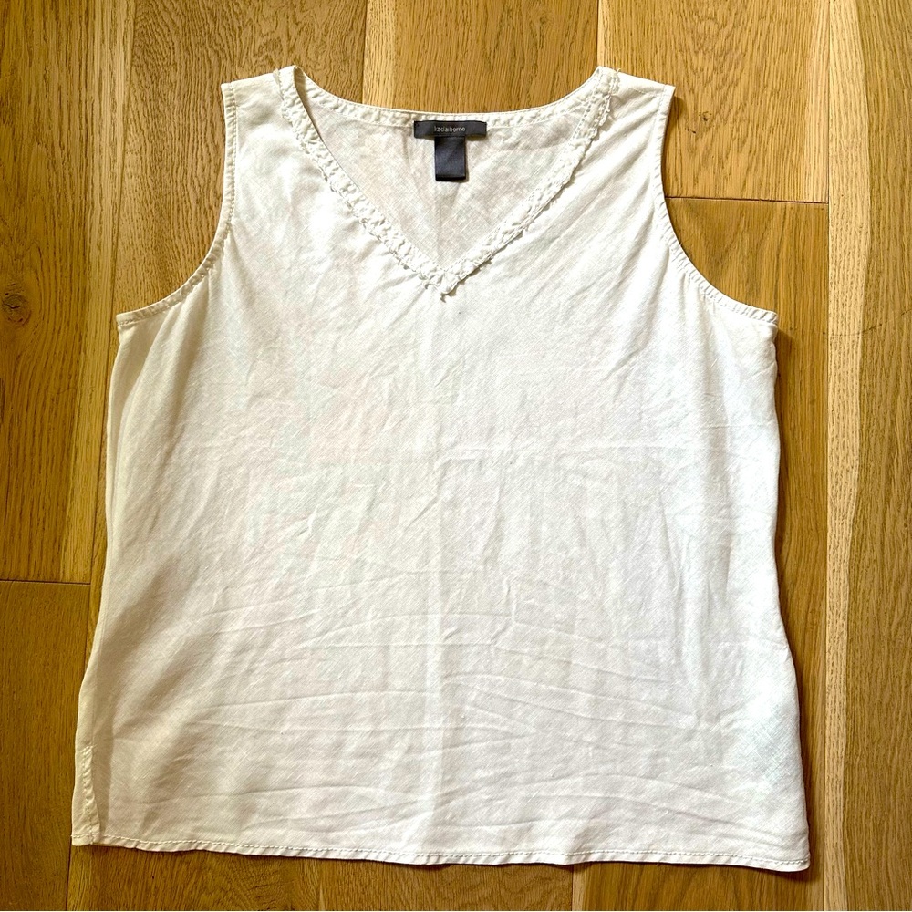 Liz Claiborne Linen Top